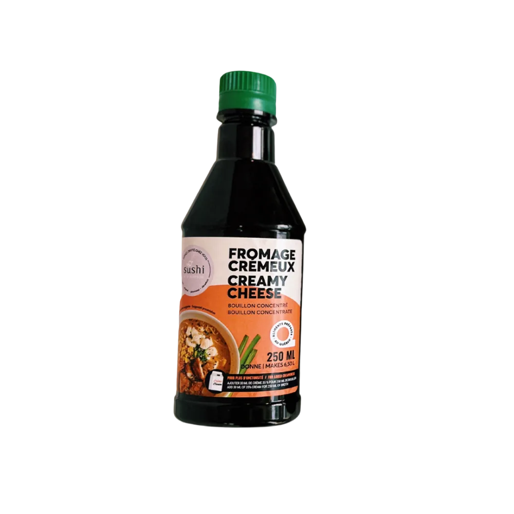 Bouillon fromage cremeux