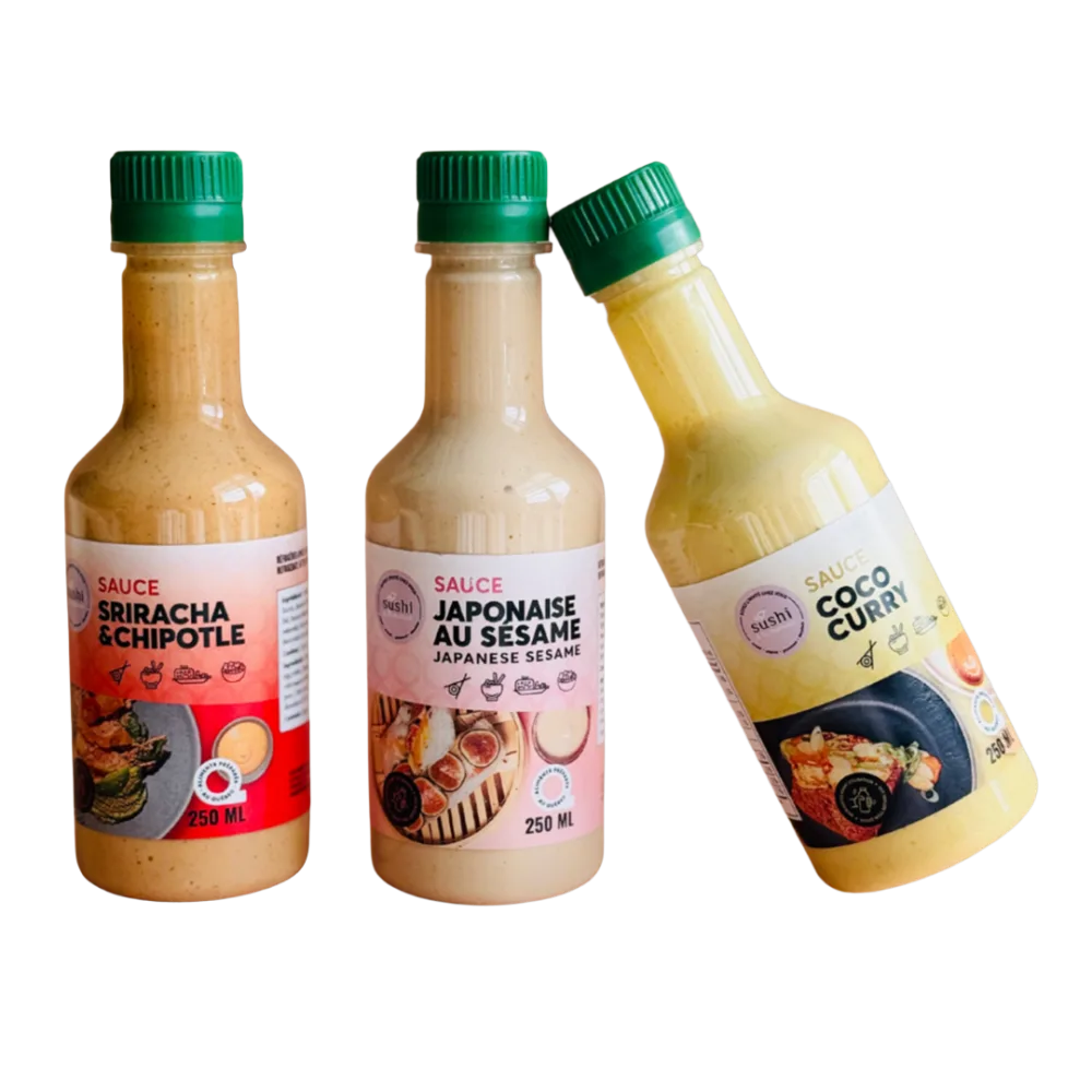 Sauces Trio de saveurs