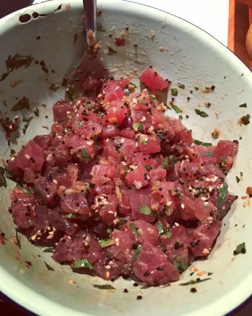 Tartare coriandre