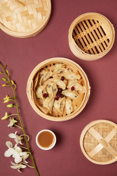 Dumplings a la dinde