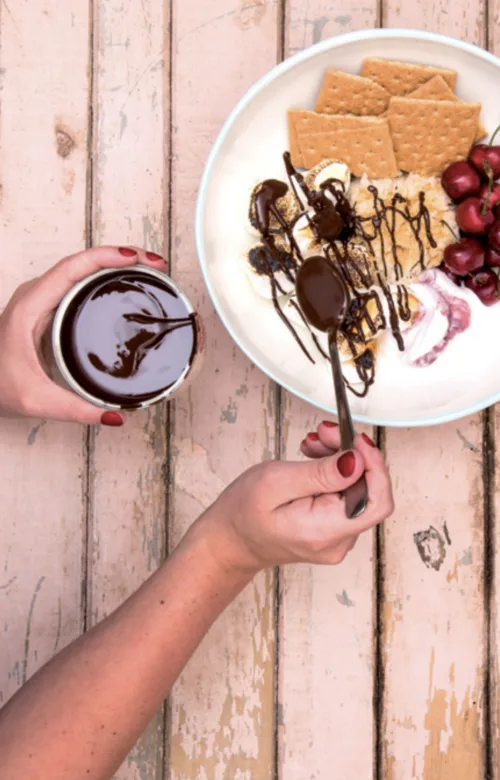 Smores aux cerises