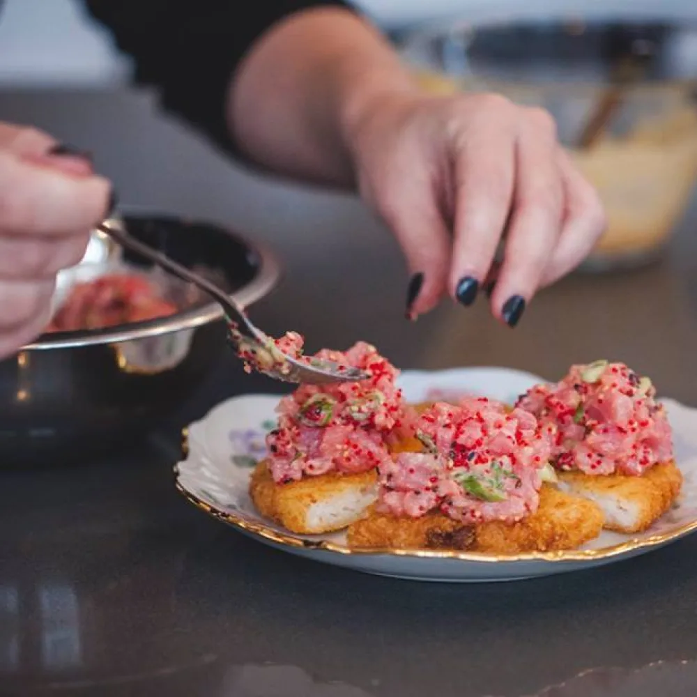 Tartare de thon rouge et miso blanc