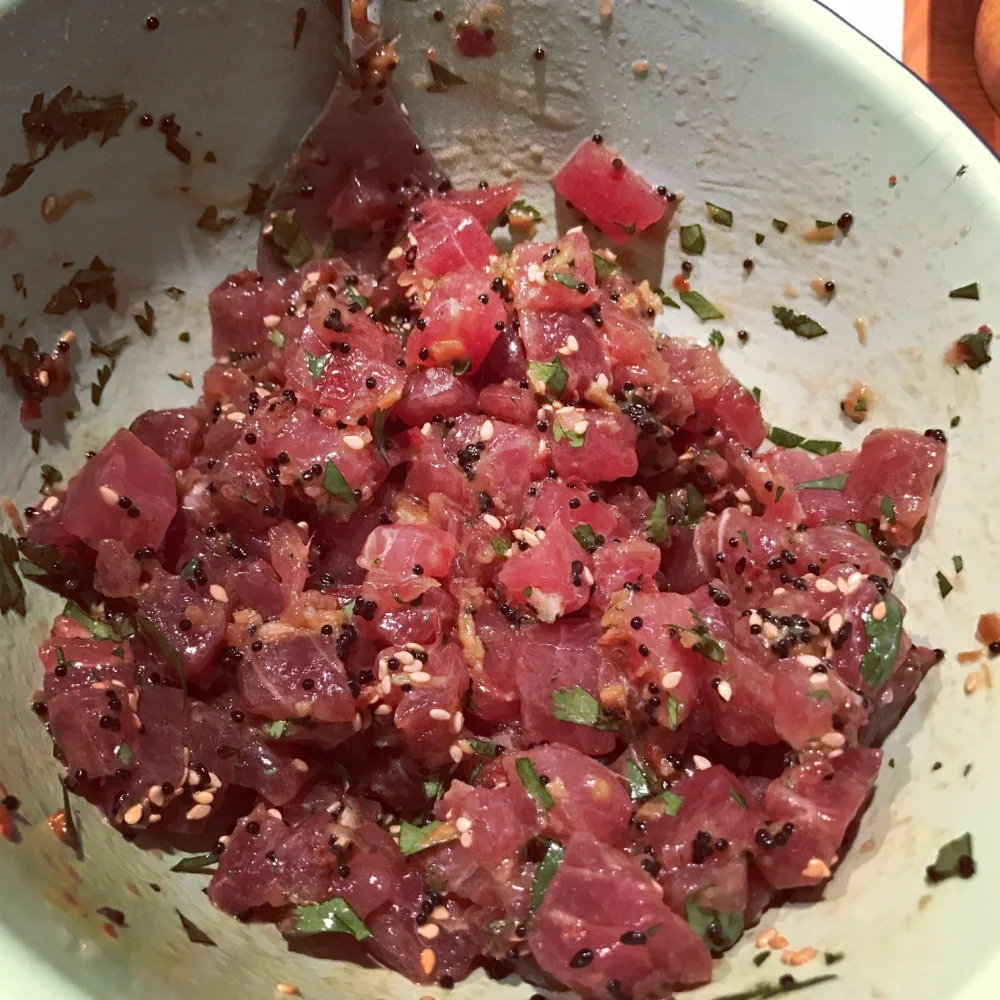 Tartare coriandre