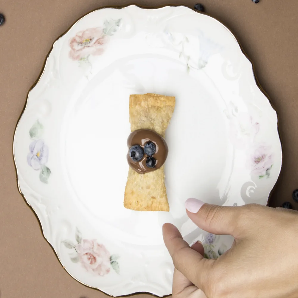 Dumplings a la banane et nutella