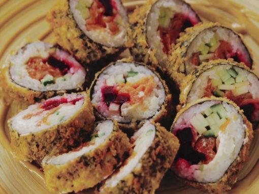 Maki frit sucré salé