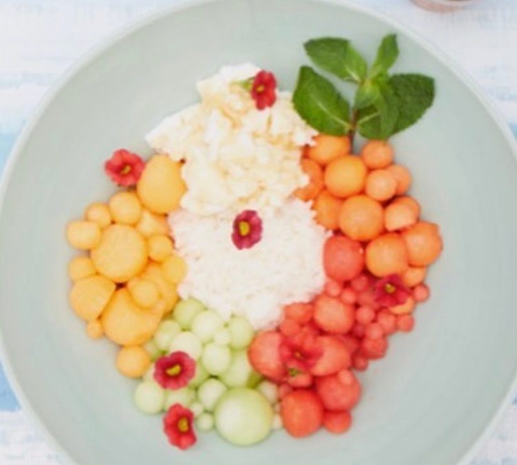 Poke boules de fruits