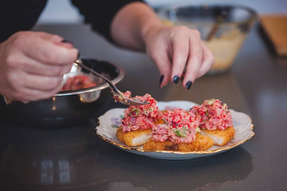 Tartare de thon rouge et miso blanc