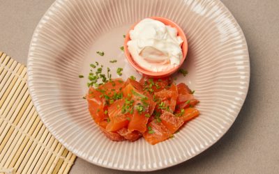 Gravlax aux épices à gâteau