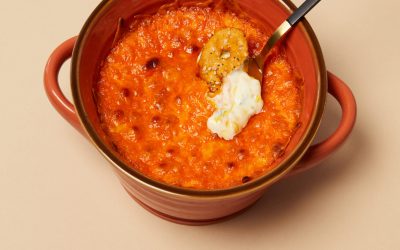 Trempette chaude cheddar et épinards